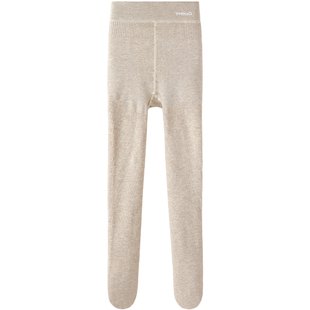 英氏女童袜子打底袜女孩秋冬加绒加厚2025新款保暖连裤袜中大童