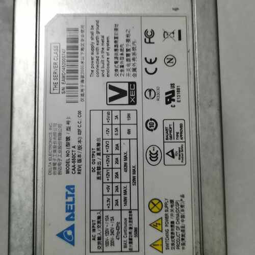 溢价-台达CAA-550CT-A 额定550w CPU88p 显