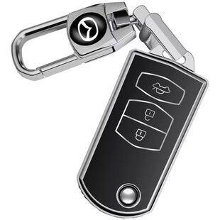 适用马自达6钥匙套老款M3马3CX-7星骋马六睿翼汽车钥匙包卡通扣壳