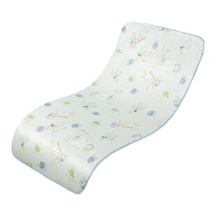 十月结晶婴儿牛奶丝冰皮凉席枕头宝宝夏季专用新生儿0到6个月以上