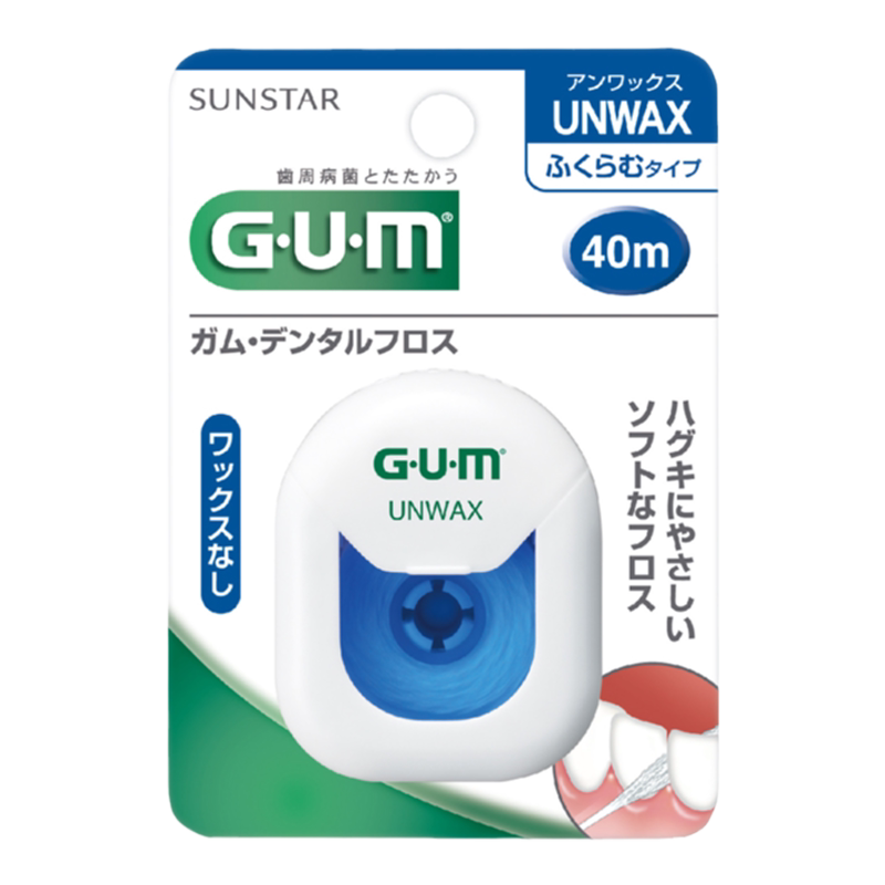齿科牙缝残渣牙菌斑清新GUM牙线