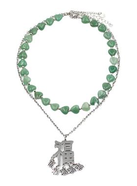 五福钛钢项链~高级感不掉色