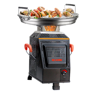 科烘无烟柴火炉庭院农村家用柴火灶野营户外便携气化炉子房车新款