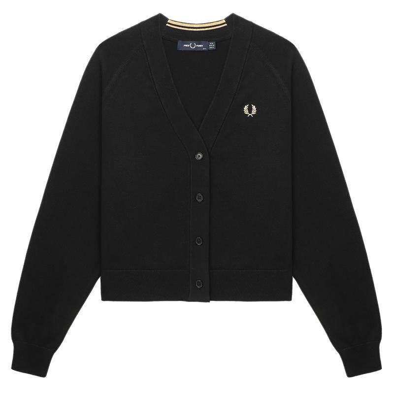 FREDPERRYV领针织开衫简约质感