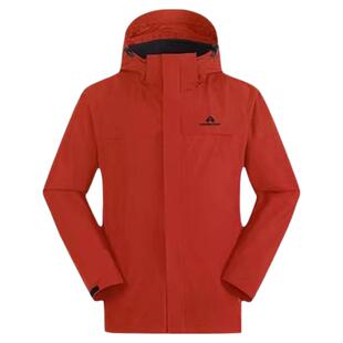 【朱雀冲锋衣】拓路者连帽三合一外套防风防水徒步登山服潮男女款