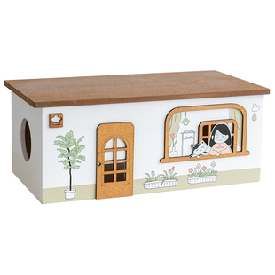 阿楹 充电线遮挡插座插线板收纳盒插排电源线装饰创意电视柜摆件