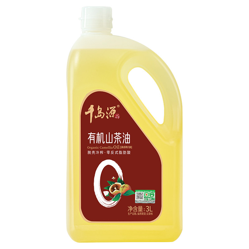 千岛源有机山茶油零反式脂肪酸