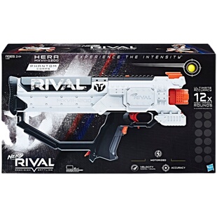 孩之宝nerf rival热火球弹枪软弹枪竞争者系列赫拉电动发射器玩具