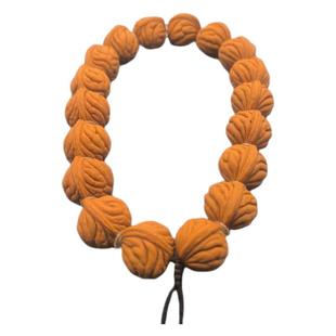 【收藏级】秦岭龙纹特小桃核手持男女款手串小尺寸高端文玩原色