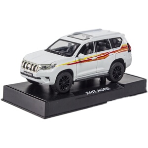 1/24丰田霸道普拉多合金车模仿真兰德酷路泽小汽车模型儿童玩具车