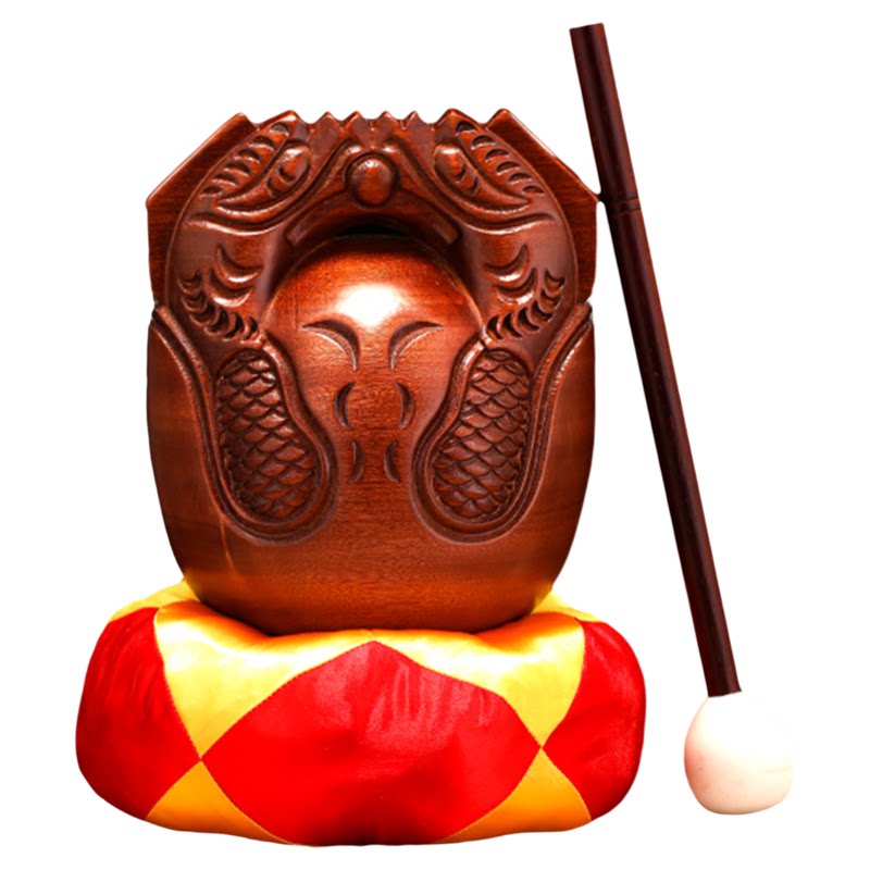 圆梦佳缘家用寺庙实木木鱼