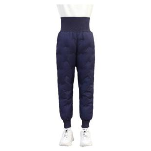 罗蒙儿童羽绒裤内胆男童女童秋冬季加厚保暖裤子内穿校服神器棉裤