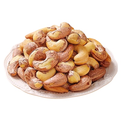 胖超市东来带皮腰果仁无添加新货