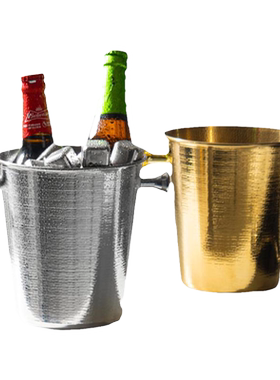 日式锤纹冰酒桶不锈钢