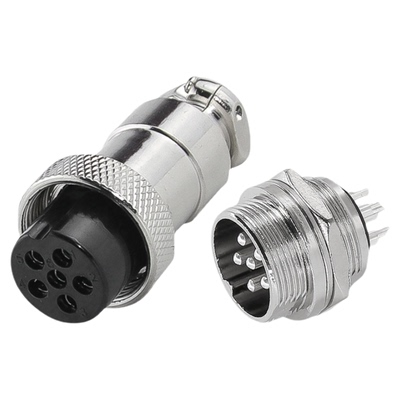 航空插头铜针镀金zhqcn