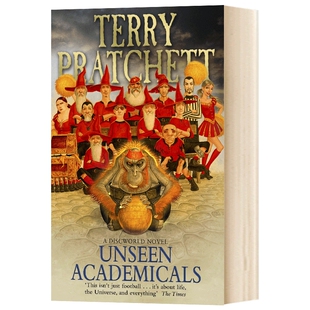 碟形世界37:看不见的制服 英文原版 科幻小说 Discworld Novel 37 Unseen Academicals Terry Pratchett 特里普拉切特