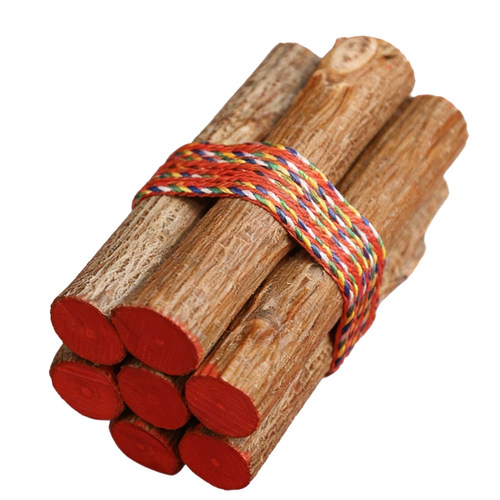 桃树枝老桃木棍棒原木摆件桃枝条婴儿童宝宝惊吓啼哭随身床头七根