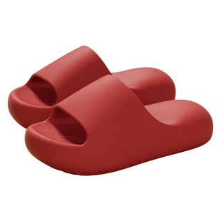 暖之缘新款红色拖鞋女夏季居家用室内洗澡浴室防滑不臭脚凉拖男士