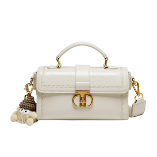 纳兰杜白色包包女式2025新款女士斜挎包女真皮女包女款高级感礼物