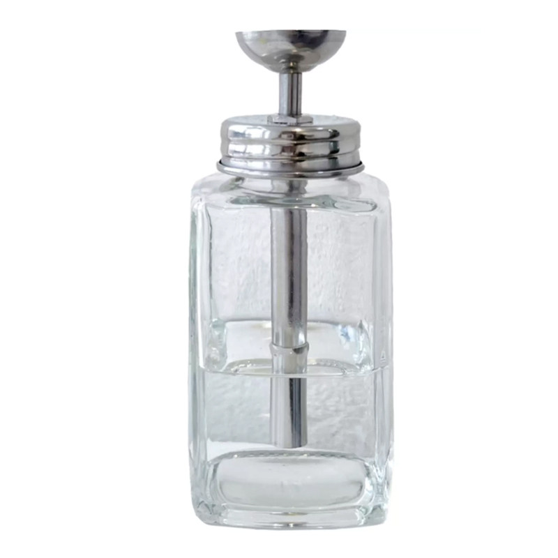 180ml可装清洁水按压瓶美甲工具