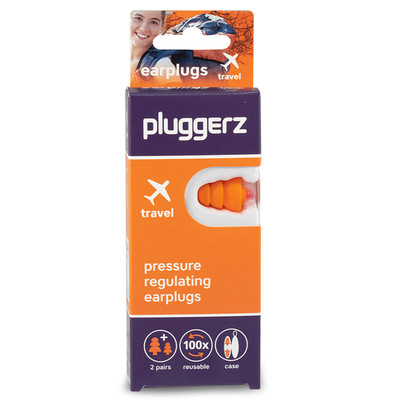 荷兰pluggerz飞机减压耳塞飞行降压航空旅行保护耳朵耳膜儿童可用