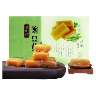 桂发祥十八街豌豆黄300g天津特产小吃糕点零食传统手工制作豆羹