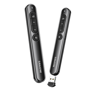 山泽激光多功能翻页笔ppt教师电脑会议演讲投影仪幻灯片多媒体红外线遥控讲课一体机电子希沃白板专用翻页器