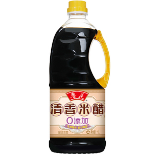 新货鲁花清香米醋1L糯米醋酿造凉拌点蘸饺子炒菜厨房调味