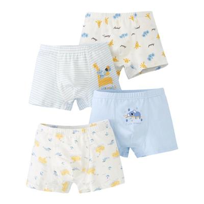 笑乐屋纯棉A类儿童男童四角内裤