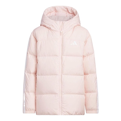 adidas阿迪达斯冬女大童休闲羽绒服运动保暖外套 KC5929