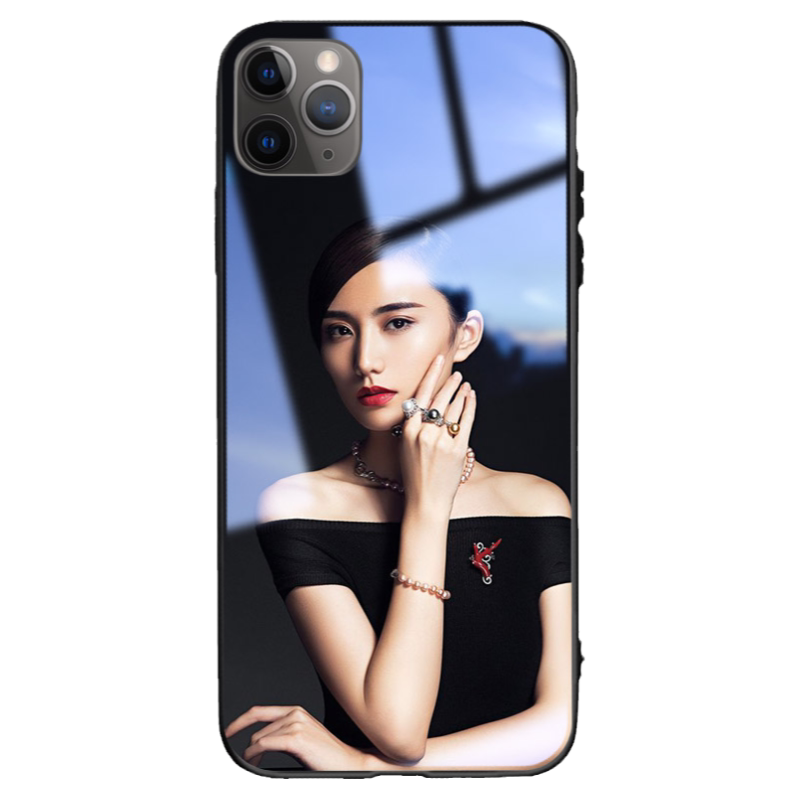 苹果iPhone14新款手机壳13Promax来图DIY定制12个性11照片ip8plus7P玻璃XR小众XS适用10X