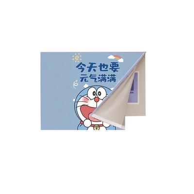 魔术贴电表箱装饰画客厅2024新款遮挡挂画布弱电箱电闸箱开关盒