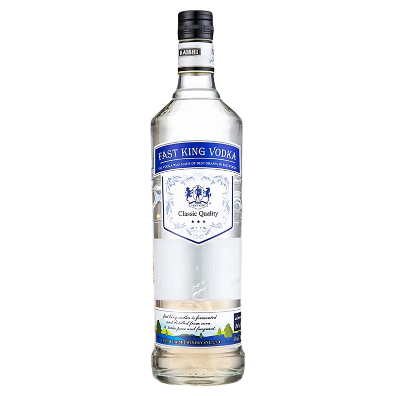 洋酒伏特加40度原味700ml大容量高度烈酒鸡尾酒酒吧调酒国产基酒