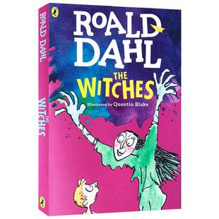 送音频原版The Witches  女巫 roald dahl 罗尔德达尔作品 纯英语版儿童读物课外阅读桥梁书可搭查理和巧克力工厂正版进口书籍