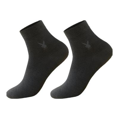 花花公子防臭吸汗纯棉男士袜子