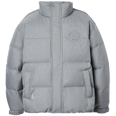 杰克琼斯秋冬季男装羽绒服夹克外套宽松立领NBA联名时尚百搭潮