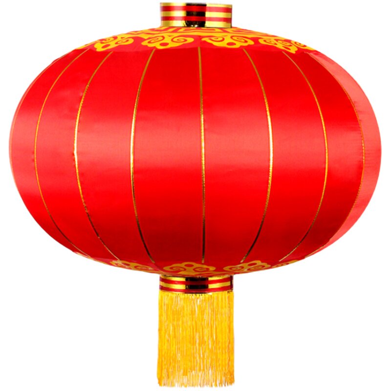 防水防晒绸布铁口广告大红灯笼