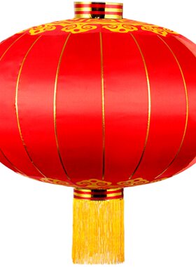 防水防晒绸布铁口广告大红灯笼