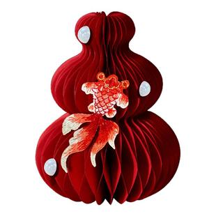 乔迁之喜福禄小摆件新居入宅搬家仪式用品客厅台面立体葫芦装饰品