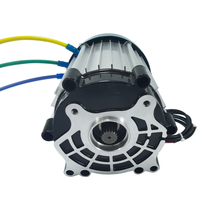 电动三轮车无刷永磁电机18齿斜四孔高速直流大功率60V72V3000W