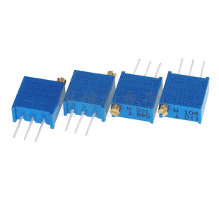 3296W 多圈可调电位器 1K 2K 5K 20K 50K 100K 200K 500K 1M 顶调