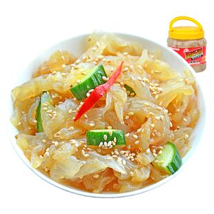 正宗三矾海蜇肉质厚实筋脆 陆龙兄弟海蜇头卫生健康桶装1800g