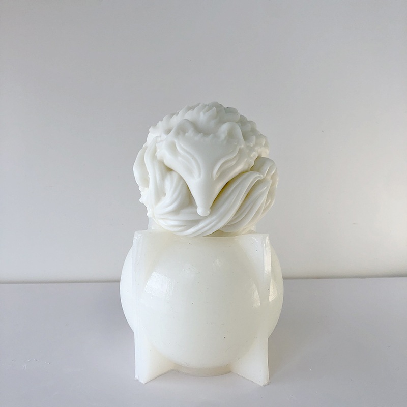 嘉汇美睡眠狐狸香薰皂自制石膏模具香薰胶手工DIY磨具蜡烛滴