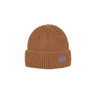 theMADHATcher「mini logo」粗线针织帽加厚保暖情侣冷帽字母