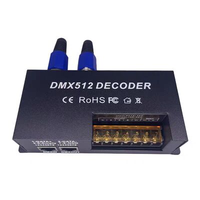 DMX512七彩解码控制单色灯带调光