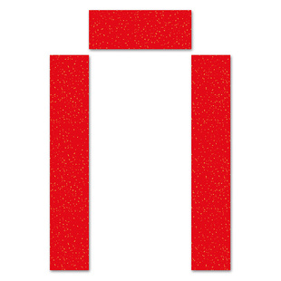 万年红结婚对联纸空白高档手写铜版纸春联书法作品纸婚庆洒金烫金