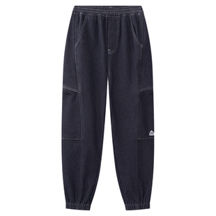 Lee kids儿童加绒牛仔裤男童女童秋冬束脚裤休闲百搭舒适保暖长裤