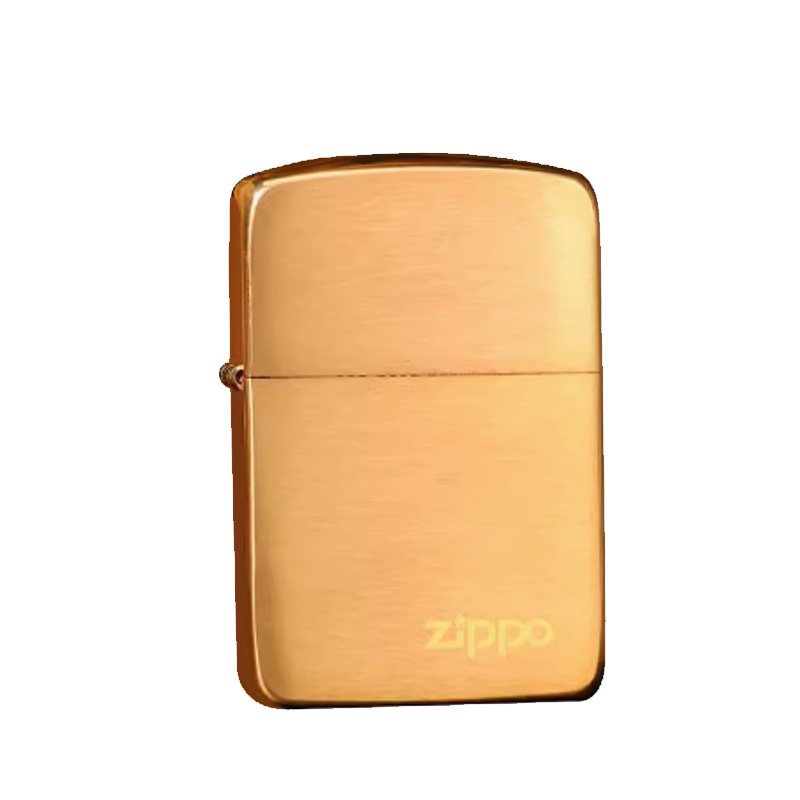 Zippo打火机1941复刻黄铜拉丝