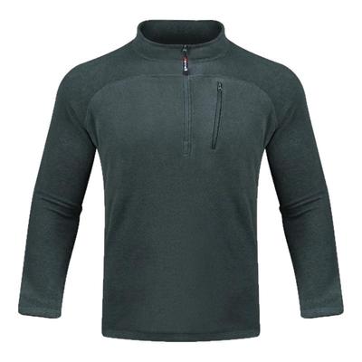 抗静电不起球亨利领秋冬打底抓绒