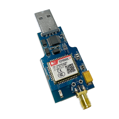 USB转GSM 串口GPRS SIM800C 模块 带蓝牙 电脑控制打电话短信收发